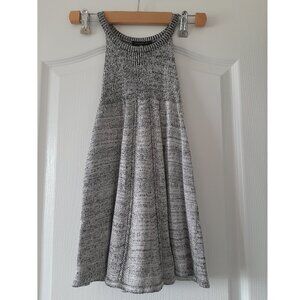 Dynamite XS Knit Halter High Neck Sleeveless Top